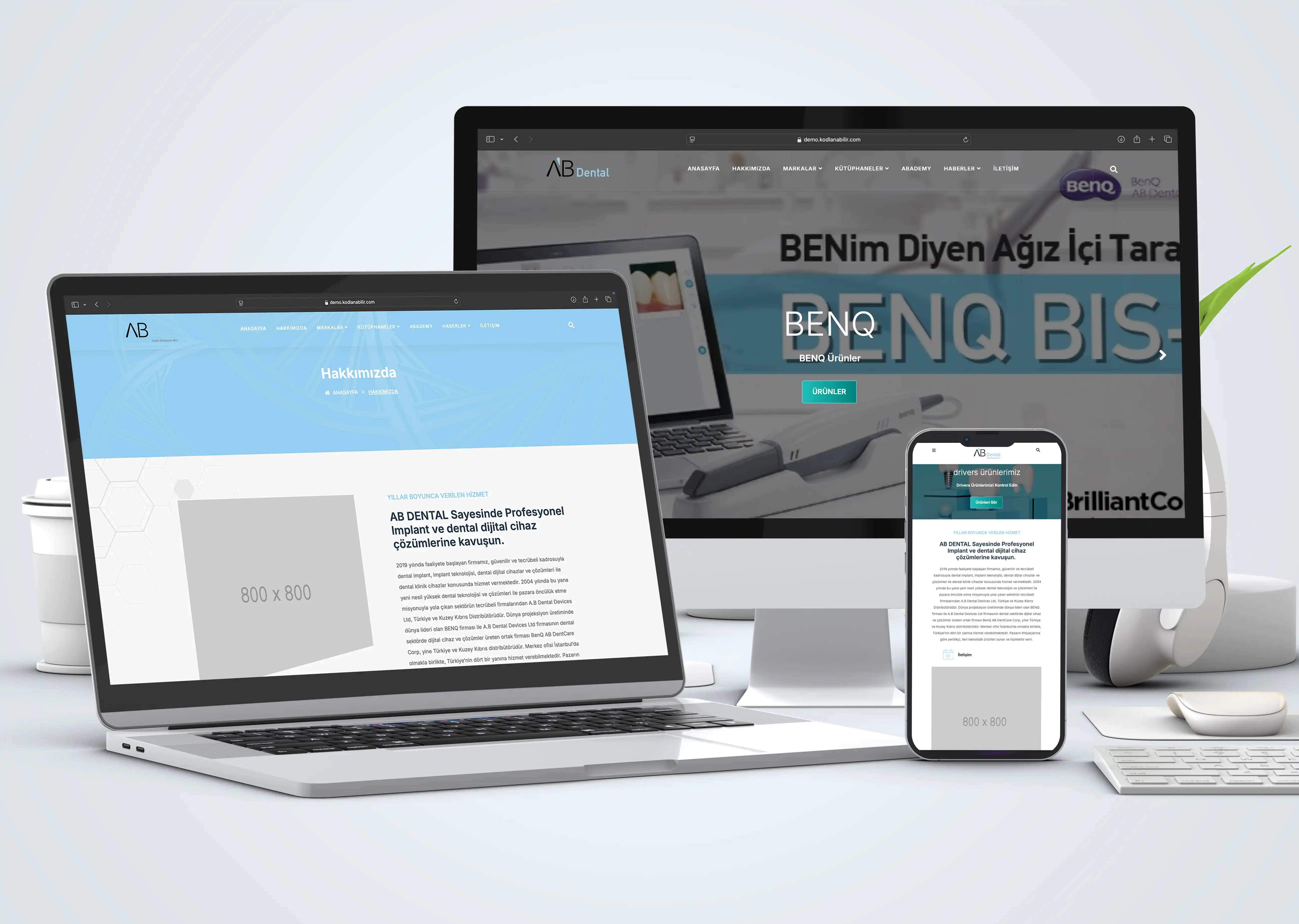 AB Dental(Demo) Web Site