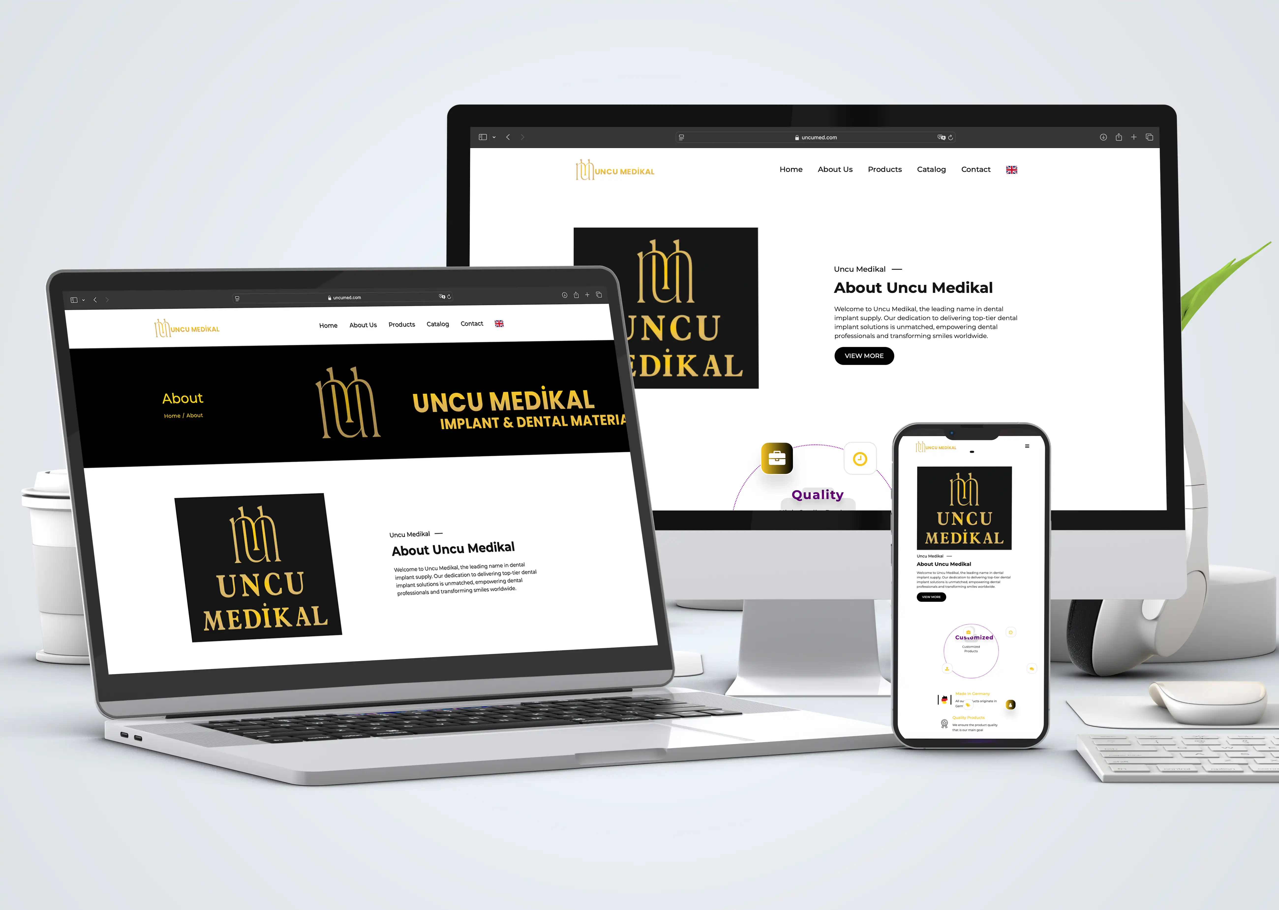 Uncu Medikal Website